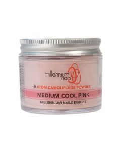 Millennium Atom Camouflage Acrylic Powder Medium Cool Pink 50g