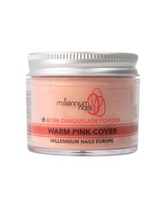 Millennium Atom Camouflage Acrylic Powder Warm Pink Cover 50g