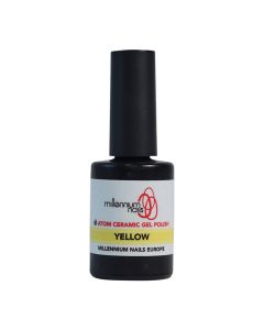 Atom Ceramic Gel Polish Yellow 15ml by Millennium Nails