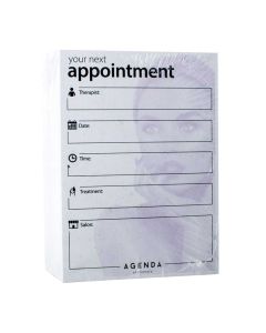 Agenda Appointment Cards Nail Technician x 100