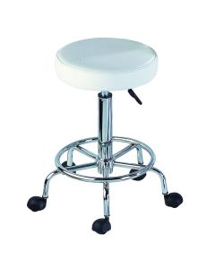 Lotus Compact Beauty Stool with Footrest