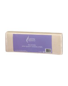 Satin Smooth Woven Fabric Waxing Strips (Pack of 100) 