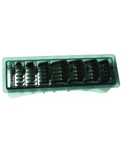 Wahl Comb Sets with Storage Tray - Black