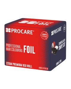 Procare Coloured Fade Foil Red 100mm x 225m