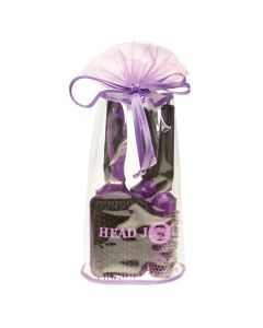 Head Jog Oval Purple Brush Bag