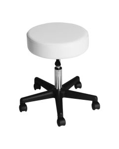 Affinity Rolling Stool - White