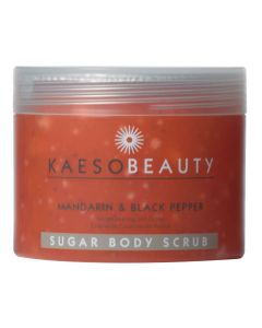 Kaeso Mandarin and Black Pepper Sugar Body Scrub 450ml 