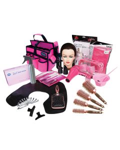 Salons Direct Complete Hairdressing Student Kit Pink
