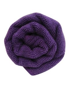 Microfibre Hair Towel Purple x12