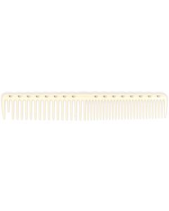 YS Park YS 338 Quick Cutting Round Tooth Grip Comb White