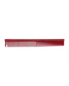 YS Park YS G45 Extra Long Fine Cutting Comb with Guide Red