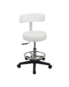 Lotus Spa Stool with Curved Back