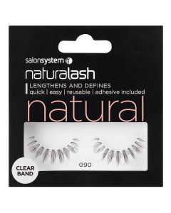 Salon System Naturalash 090 Black Strip Lashes