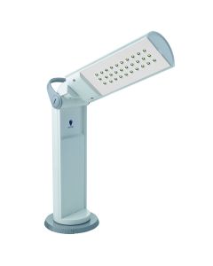 Daylight LED Portable Manicure Twist Lamp White/Grey