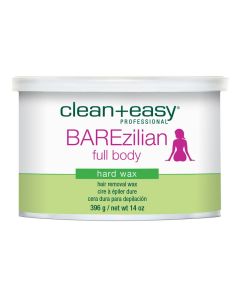 Clean + Easy BAREzilian Full Body Hard Wax 14oz/396g