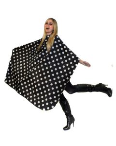 Hair Tools Polka Dot Gown with Poppers