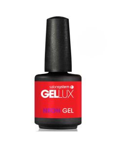 Gellux Red Hot Crimson 15ml Gel Polish