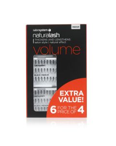 Naturalash Extra Value Medium 6 for 4 Individual Lashes
