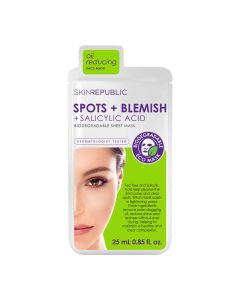 Skin Republic Spots & Blemish Face Mask Sheet 25ml Pack of 10