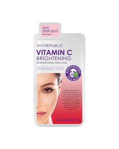 Skin Republic Brightening Vitamin C Face Mask Sheet 25ml Pack of 10