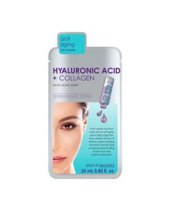 Skin Republic Hyaluronic Acid & Collagen Face Mask Sheet