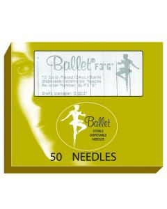 Ballet Gold Plated Needles K4 004 (x50)