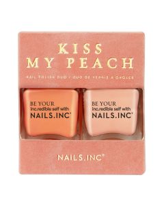 Nails Inc Kiss My Peach Duo Kit