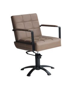 Lotus Westbury Taupe Styling Chair With 5 Star Base